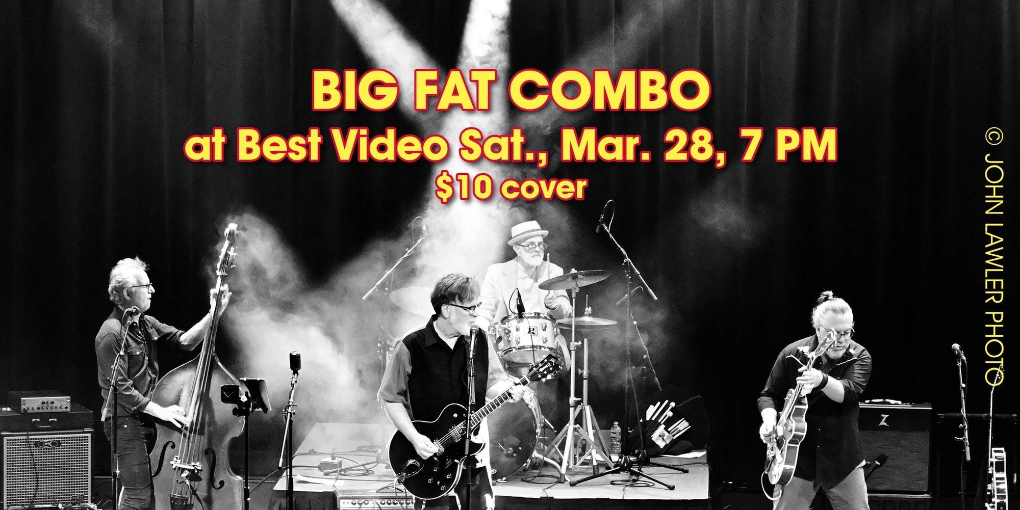 Mar 28: Big Fat Combo: Rock 'n' Roll in Hamden, CT